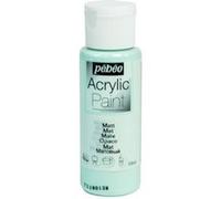 Peinture acrylique - Vert d'eau - Mat - Fluide - Tous supports - Loisirs créatifs - Pébéo - 59ml Vert