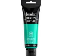 Peinture acrylique - Vert d'eau métallique - 346 - Liquitex Basics acrylic - Tube 118ml Vert