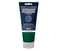 Lefranc & Bourgeois - Peinture - peinture acrylique - vert émeraude - transparent - satin - fine - 80 ml