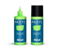 Peinture Acrylique - Vert Pastel - Tous Supports - Opaque - Indélébile - Darwi - 80ml