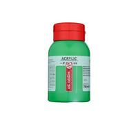 Peinture Acrylique - Vert Permanent Clair - 618 - Pot De 750 Ml - Talens Art Creation