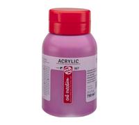 Peinture Acrylique - Violet Rougeâtre Permanent - 567 - Pot De 750 Ml - Talens Art Creation