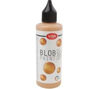 Peinture acrylique - VIVA DECOR - Blob Paint - 90 ml - Métallisé - Or métallisé - Brillant