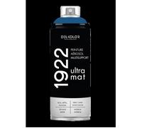 Peinture aérosol DELKOLOR 1922 MAT - 400 ml (Couleur: BLEU ATLANTIQUE)