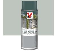 V33 Bombe de Peinture aérosol Déco LAB Extérieure Multi-Matériaux Aluminium Métallisé 0,4 L