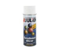 Peinture aérosol Julien blanc mat 400ml Ral 9010