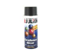 Peinture aérosol Julien noir satine 400ml