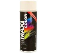 Peinture aérosol MAXICOLOR MX9010M Blanc mat RAL 9010M 400 ml