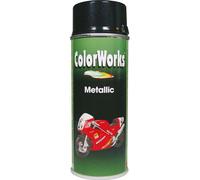 Peinture aérosol métallisée noir - 400 ml