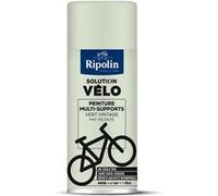 Ripolin – Peinture aérosol Solution Vélo – Finition mate, anti‑coulure – Vert vintage – 0,4 L