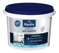 Ripolin Peinture anti-humidité 424185 Blanc Satin 10 L