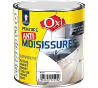 Peinture anti moisissures 0.5 L blanc satin