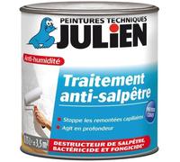 Julien Traitement Anti-Salpêtre Anti-Humidité et Étanchéité Mat Incolore 0,75 L