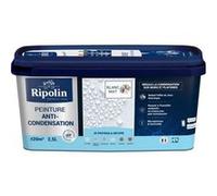Ripolin - Peinture anti-condensation intérieur - Mat blanc 2,5L - Protège des moisissures, lessivable
