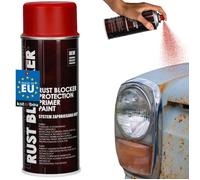 Peinture anticorrosion en aérosol rouge RAL3000 pour métal 400 ml