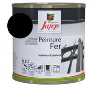 Peinture antirouille fer Jafep 0,5 L noir mat