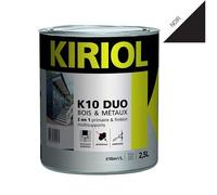 Peinture antirouille K10 Duo COMUS Brillant Noir 2.5L - A005357