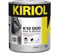 Comus Peinture antirouille K10 Duo Kiriol – Satin Gris anthracite 2,5 L