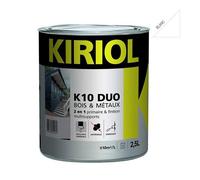 Peinture antirouille K10 Duo COMUS Satin Blanc 2.5L - A005365