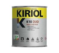 Peinture antirouille K10 Duo COMUS Satin Gris clair 0.75L - A013221