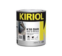 Peinture antirouille K10 Duo Satin Gris anthracite 2.5L - A013216