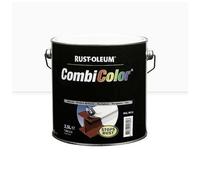 Peinture antirouille - métal brillant - 2,5 l - blanc 9016 - Combicolor RUST-OLEUM