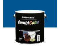 Peinture antirouille - métal brillant - 2,5 l - bleu gentiane 5010 - Combicolor RUST-OLEUM