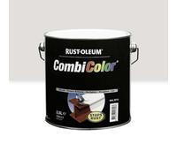 Peinture antirouille - métal brillant - 2,5 l - gris clair 7035 - Combicolor RUST-OLEUM