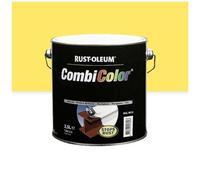 Peinture antirouille - métal brillant - 2,5 l - jaune 1023 - Combicolor RUST-OLEUM
