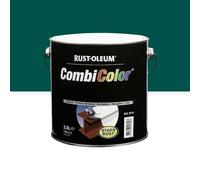 Peinture antirouille - métal brillant - 2,5 l - vert mousse 6005 - Combicolor RUST-OLEUM