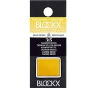 Peinture aquarelle - Extra-fine - Cadmium Moyen - 315 - Blockx - Demi-godet