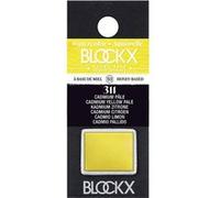 Peinture aquarelle - Extra-fine - Cadmium Pâle - 311 - Blockx - Demi-godet