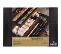 Rembrandt Aquarelle en boîte en bois Professional | 28 godets + accessoires