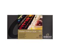 Rembrandt Watercolour Box (48 Pans & Sable Brush)