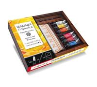 Peinture aquarelle - Extra-fine - Sennelier - 12 tubes 10ml - Coffret bois