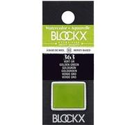 Peinture aquarelle - Extra-fine - Vert Or - 363 - Blockx - Demi-godet