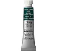 Peinture aquarelle professionnelle - Extra fine - Vert coblalt foncé - 185 - Winsor et Newton - 5ml
