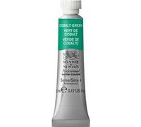 Peinture aquarelle professionnelle - Extra fine - Vert de cobalt - 184 - Winsor et Newton - 5ml