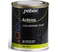 Peinture ardoise PEBEO - Noir - 250 ml - Acrylique - Finition mate - Temps de séchage 4h - Surface couverte 1m²