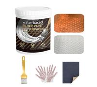 Peinture Artisanale Argentée | Fournitures Créatives À Séchage Rapide À Base D'Eau | Couleur Artistique Argentée Avec Pinceau,Pour Toile Céramique Pierre Roche Argile Décoration Meuble Placard Fenêtre