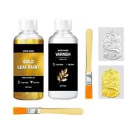Peinture Artisanale Dorée Décorative À L'Eau Résistante Aux Intempéries