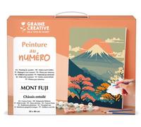 Peinture au numéro Graine Créative Mont Fuji 30 x 40 cm