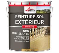 Peinture Extérieur pour Sol Béton - Résistance UV - SOLTHANE - 5 kg Beige - RAL 1001