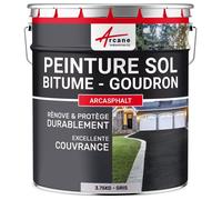 Peinture Bitume /Goudron /Enrobé - ARCASPHALT - 3.75 kg (jusqu a 7.5 m² en 2 couches) Gris