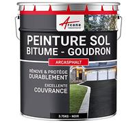 Peinture Bitume /Goudron /Enrobé - ARCASPHALT - 3.75 kg (jusqu a 7.5 m² en 2 couches) Noir
