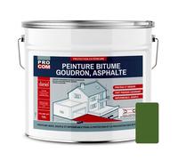 Peinture bitume résine sol enrobé bitumeux asphalte goudron 10 litres Vert foncé (RAL 130 40 30)