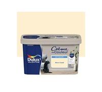 Peinture blanc casse mur, boiserie Creme de couleur DULUX VALENTINE mat 2.5 l