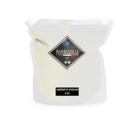 Peinture Blanc Fumé Acrylique Abemus Papam - Effet Mat-Poudré - Peinture Mur & Plafond - Lessivable - Séchage En 30 min - COV A+ - Fabriquée En France - 2,5 L - BARBOUILLE