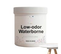Peinture Blanche,lisse multi-surfaces | Peinture craie à base d'eau pour meubles et créations | Pour bois, armoire, porte, plafond, cuisine, salle de bain, extérieur, maison, intérieur, bureau,