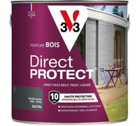 Peinture bois Direct Protect® - Anthracite - V33 - 2L